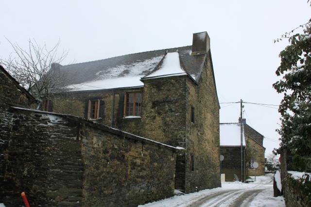 Nozay sous la neige Nozay sous la neige