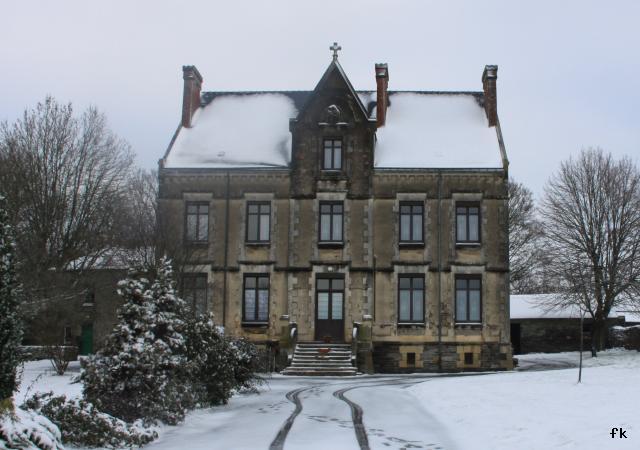 Nozay sous la neige Nozay sous la neige