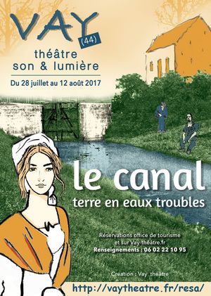 Le canal terre en eaux troubles