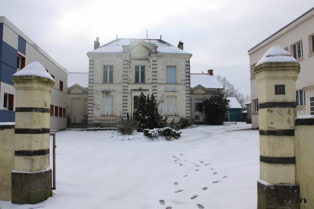 Nozay sous la neige Nozay sous la neige