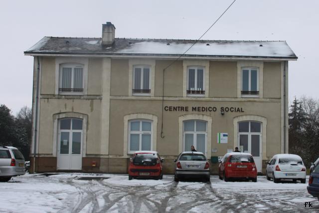 Nozay sous la neige Nozay sous la neige