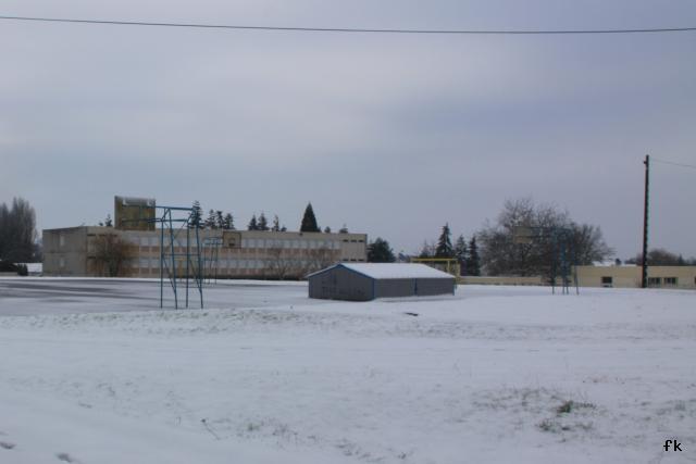 Nozay sous la neige Nozay sous la neige