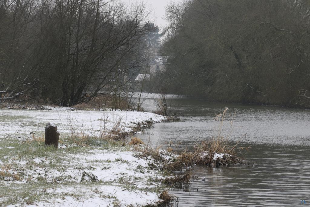 Nozay sous la neige en 2018 Nozay sous la neige en 2018