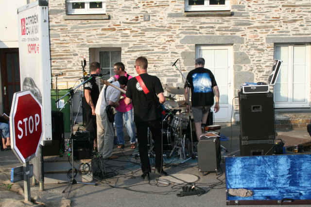 La musique sur la place du marché aux porcs La musique sur la place du marché aux porcs
