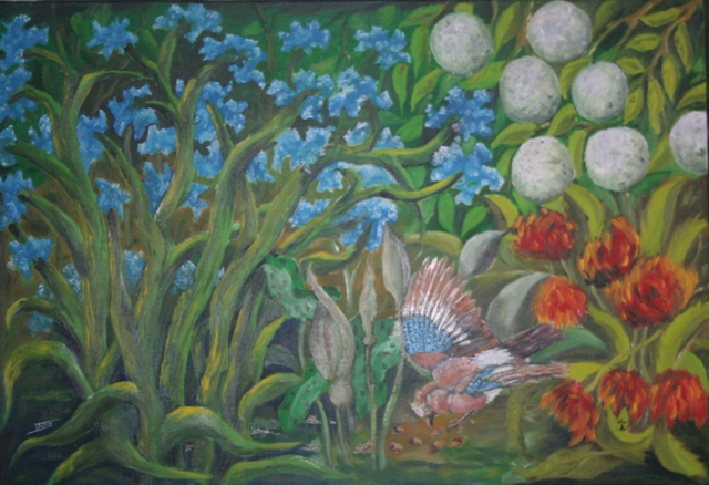 Geai dans le jardin Geai dans le jardin