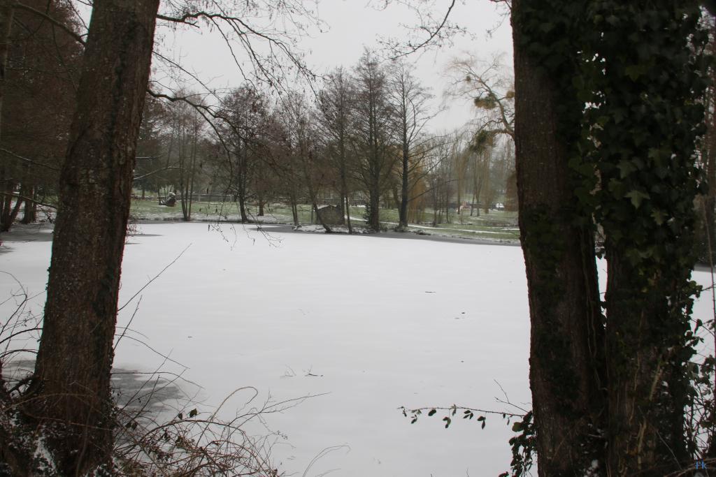 Nozay sous la neige en 2018 Nozay sous la neige en 2018