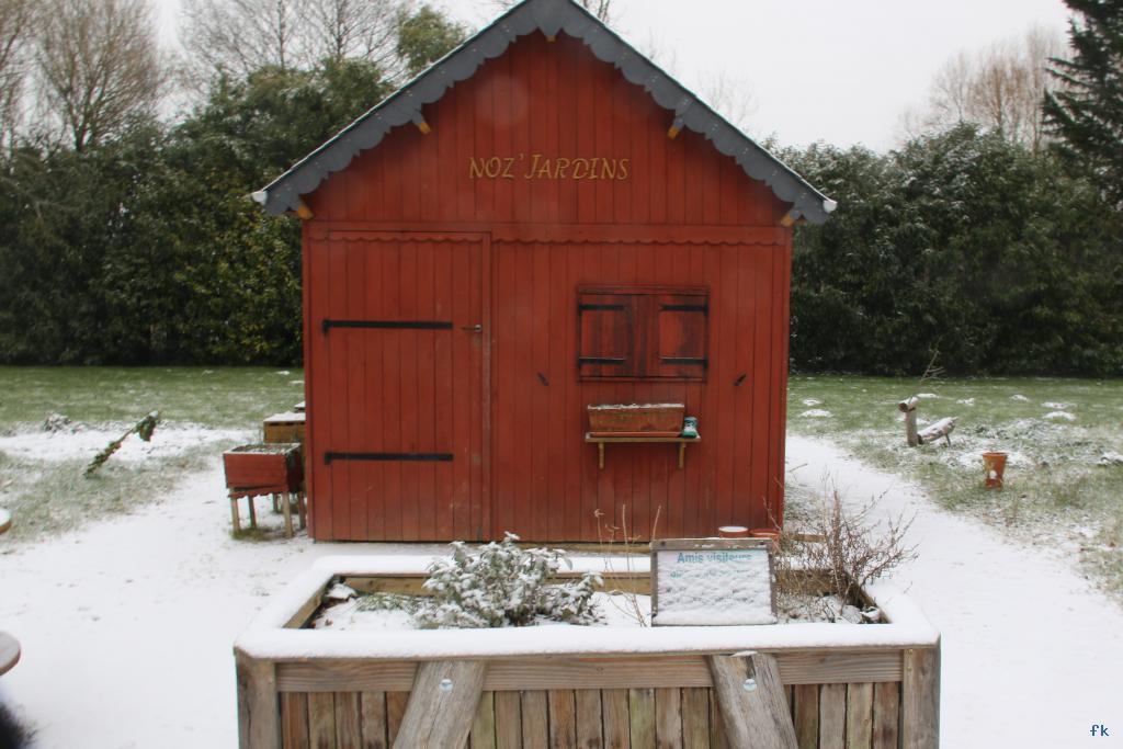 Nozay sous la neige en 2018 Nozay sous la neige en 2018