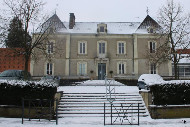 Nozay sous la neige Nozay sous la neige