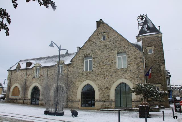 Nozay sous la neige Nozay sous la neige