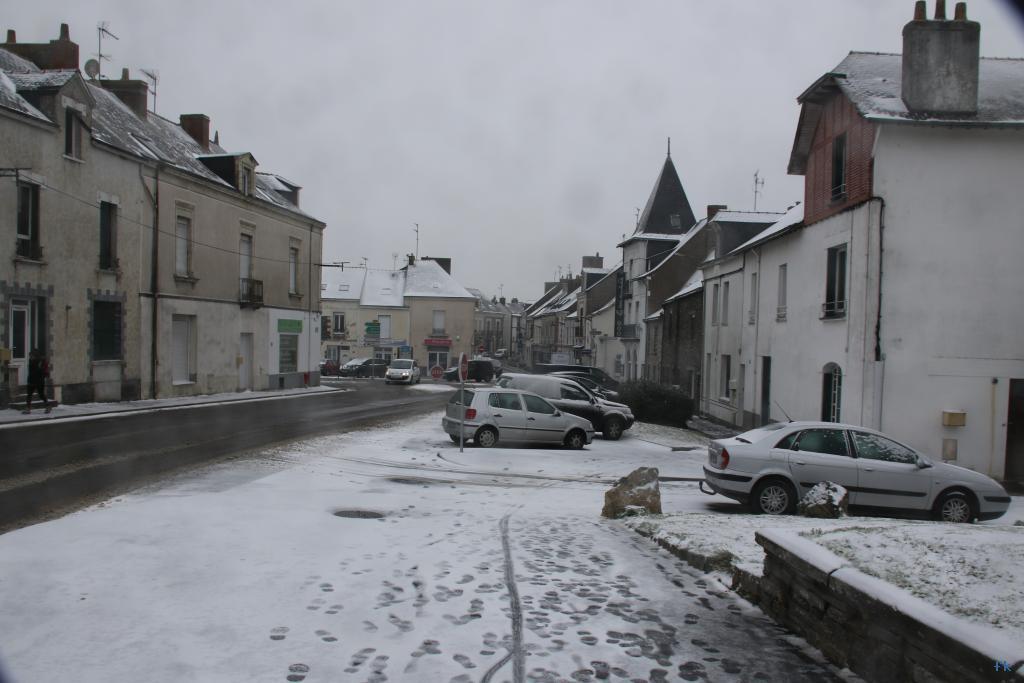 Nozay sous la neige en 2018 Nozay sous la neige en 2018