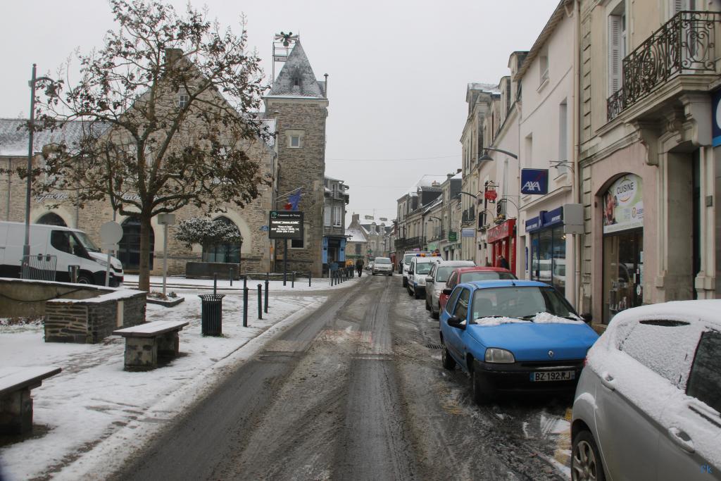 Nozay sous la neige en 2018 Nozay sous la neige en 2018