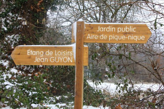 Nozay sous la neige Nozay sous la neige