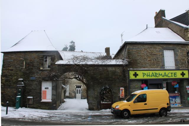 Nozay sous la neige Nozay sous la neige
