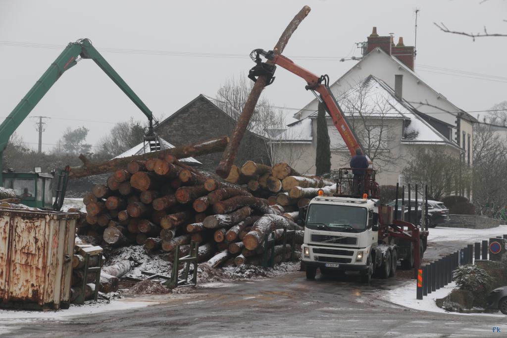 Nozay sous la neige en 2018 Nozay sous la neige en 2018