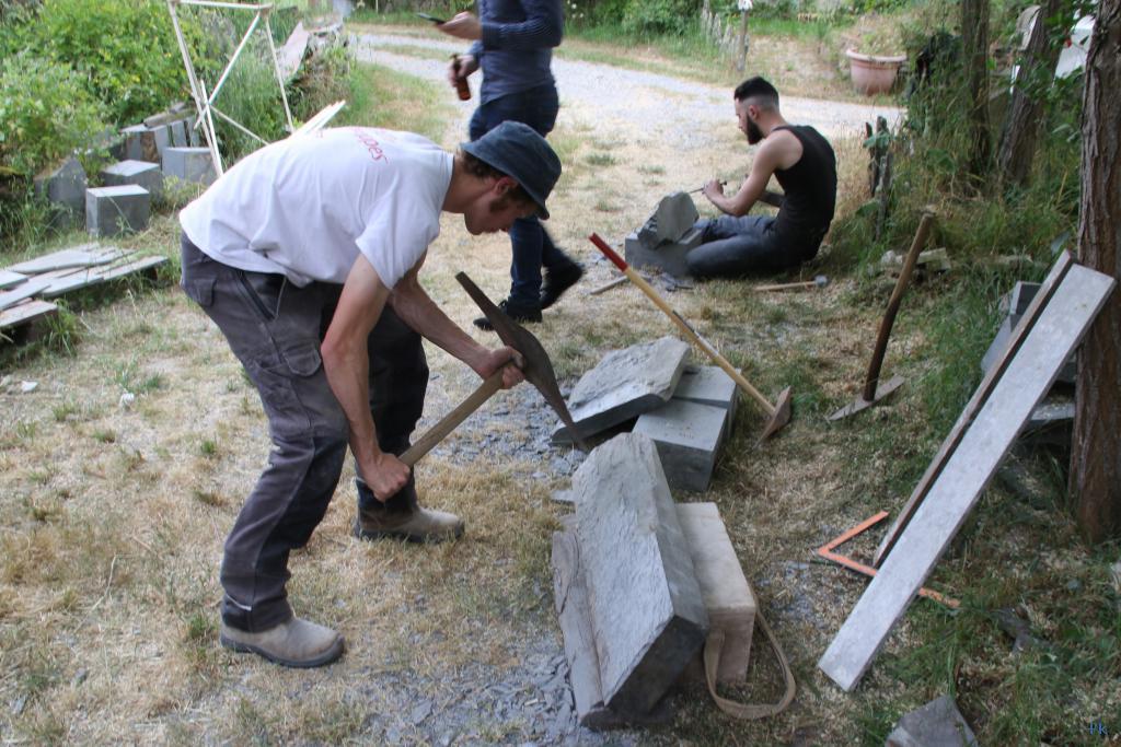 Les tailleurs de pierre à Nozay Les tailleurs de pierre à Nozay