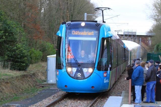 Le tram-train Nantes-Châteaubriant