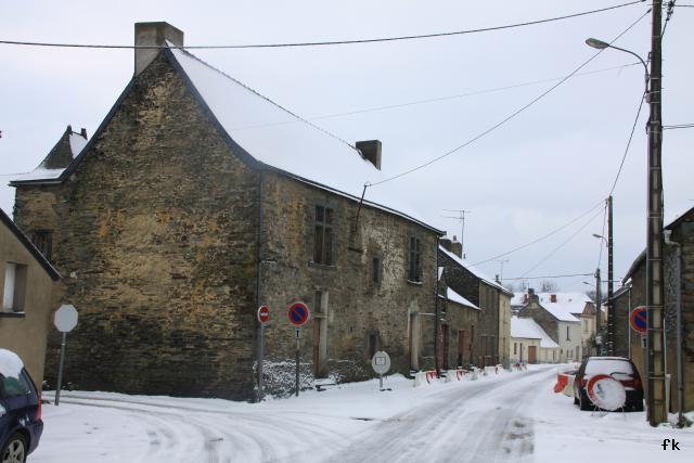 Nozay sous la neige Nozay sous la neige